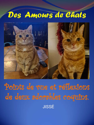 cover image of Des Amours de Chats